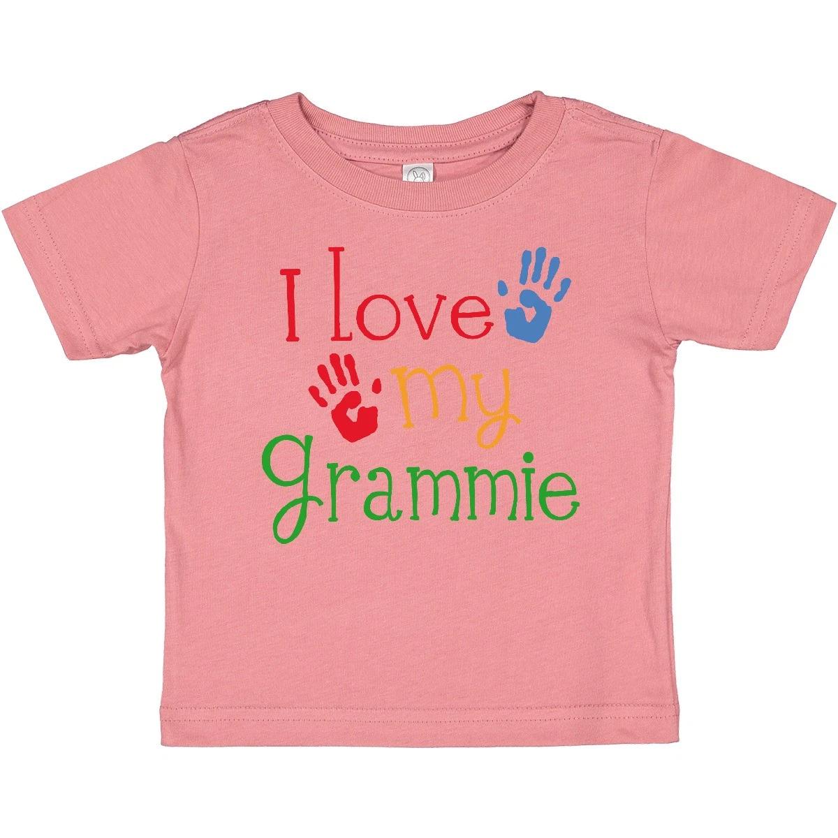 Inktastic I Love My Grammie Baby T-Shirt Grandma Grandmother Mothers Day Abuela 130