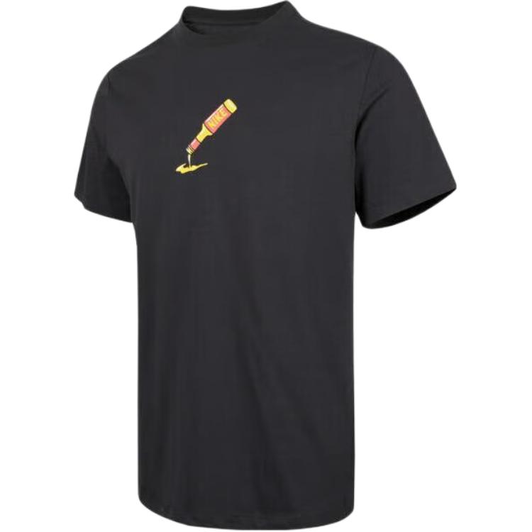 New Nike T Shirts Men's Black IH5066-045