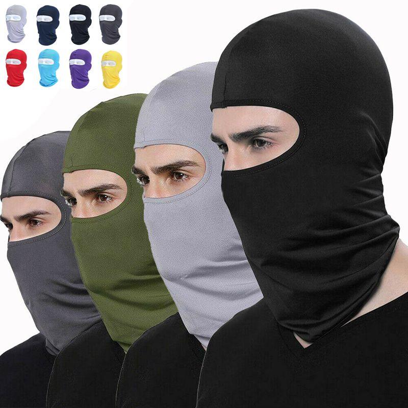 Twarz Czapki Odzież Zimowa Maska Męska Damska Cienka Czapka Rowerowa Narciarska Sportowa Szaliki
