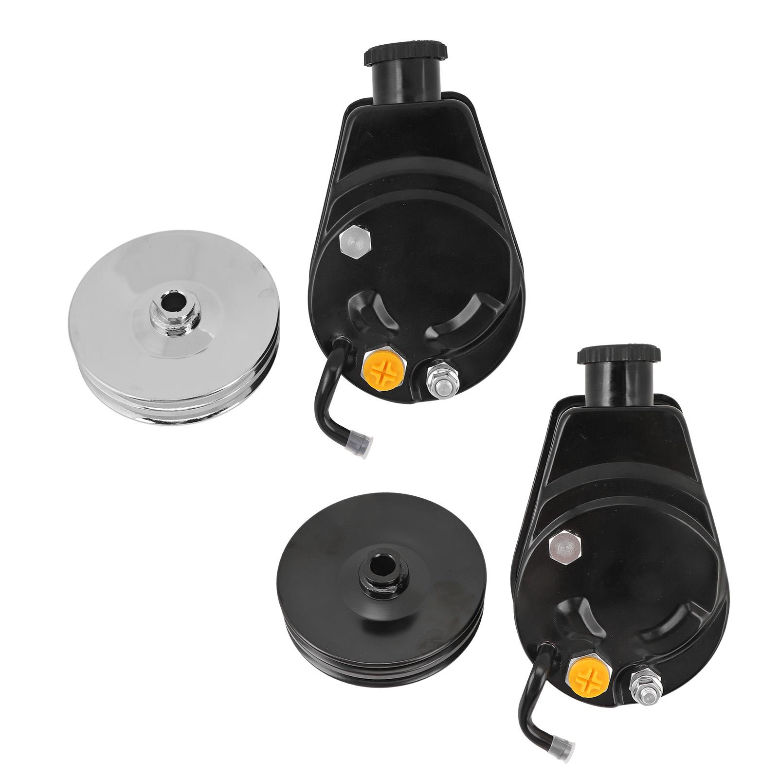 

Насос гидроусилителя рулевого управления со шкивом с двойной канавкой 6176BD Saginaw Style для Nova Bel Biscayne Caprice Silvered