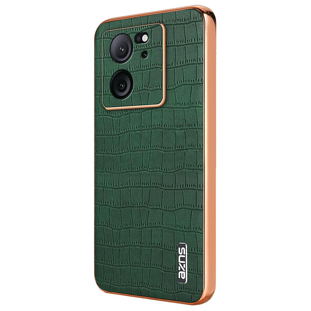 For Xiaomi Redmi K60 Ultra/13T/13T Pro Case Crocodile Texture Electroplating PU+TPU Phone Cover