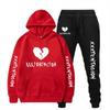 Completo felpa con cappuccio invernale da uomo con stampa Gojo Satoru di Jujutsu Kaisen Tuta casual spessa streetwear