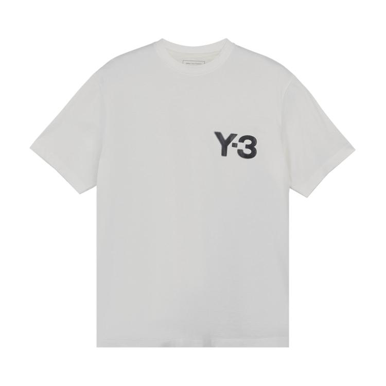 

Y-3 Logo T-Shirt White Unisex Tops JE9281 XL