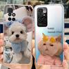 For Xiaomi Redmi 10 Case Cute Fashion Painted Cover Soft Silicone Shell For Redmi 10 Prime Redmi10 2022 Phone Cases 6.5'' Bumper