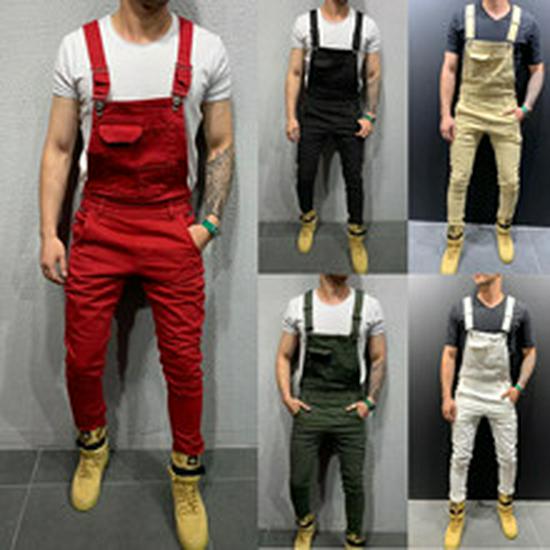 2021 Europäische Elastische Slim Fit Herren-Jeanshose - Schwarz