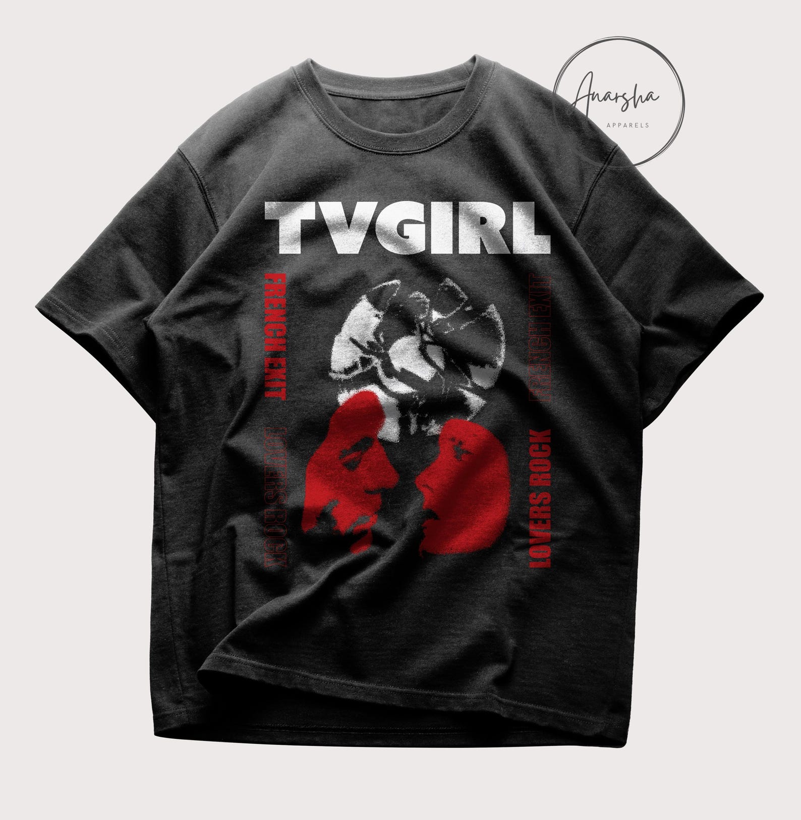 Tv Girl T-shirt - Lover s Rock Graphic Tee - Tv Girl Merchandise, Vintage Band Style Apparel 3XL