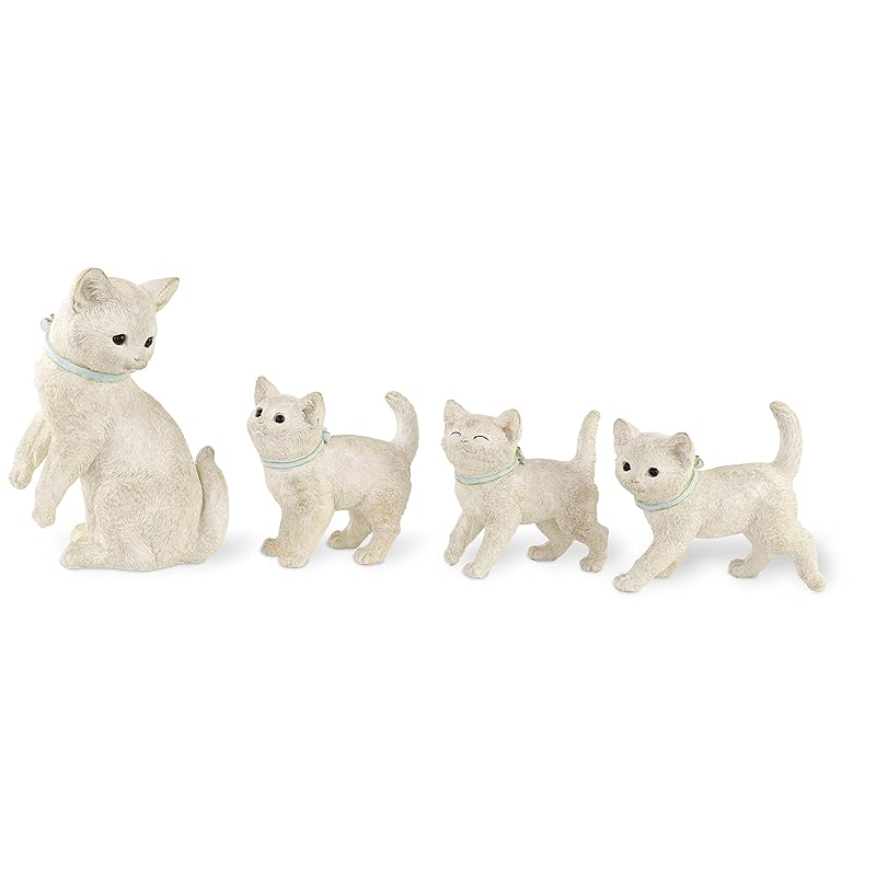 

Kishima Kisima family cat garden ornament set of 4 KH-61032