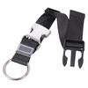 Handfree Luggage Strap with Metal Buckles Travel Suitcase Strap Belt Travel Accessories for Women Men