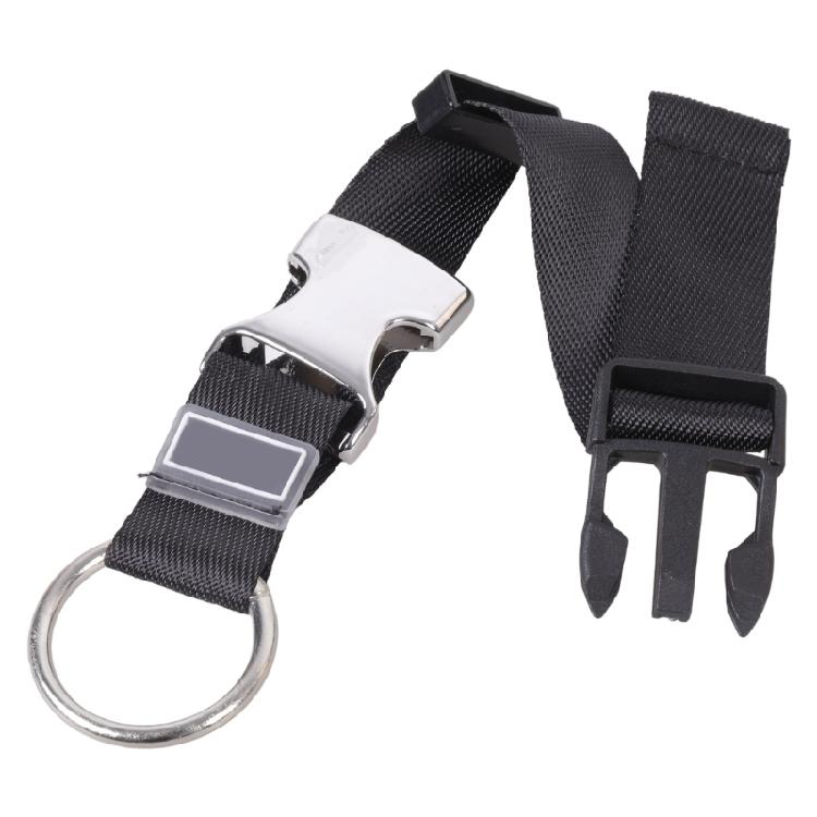 Handfree Luggage Strap with Metal Buckles Travel Suitcase Strap Belt Travel Accessories for Women Men