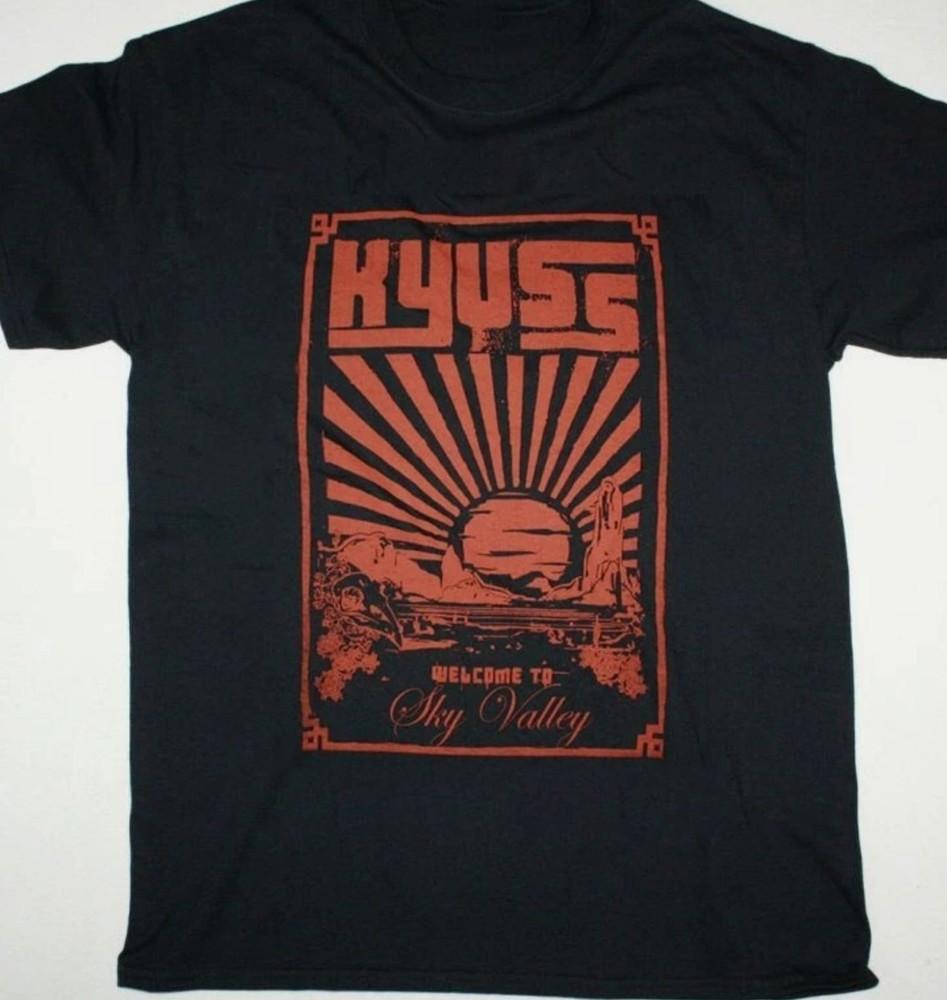 

Новая редкая футболка KYUSS WELCOME TO SKY VALLEY, рождественский подарок, унисекс, S-4XL 4XL