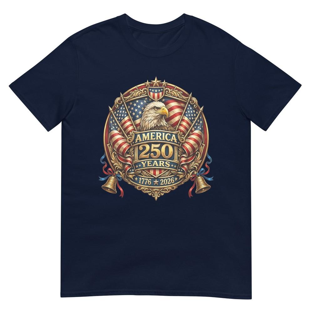 250 Years American Anniversary 17762026 Usa Flag Tshirt S