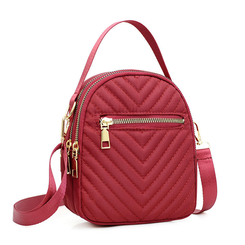 Women's Crossbody Bag Small Trendy PU Leather Shoulder Purse Casual Versatile Vintage Round Phone Bag Travel Daypack