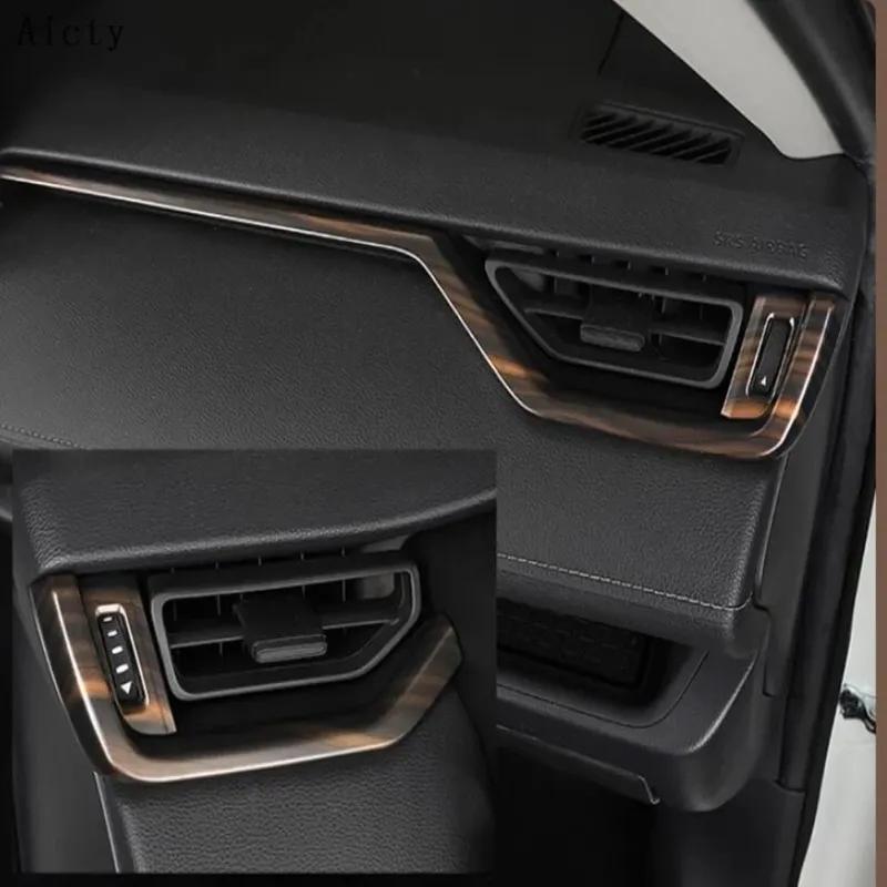 For Toyota RAV4 RAV 4 XA50  -2024 Inner Dashboard Air Condition Outlet Cover Central Control Strip Sticker Accessories