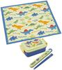 Skater Lunch Cloth for Made in Dinosaur Picture Kids, 43x43cm, Japan, Book, KB4-A