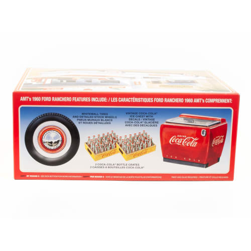 AMT 1/25 Scale 1960 Ford Ranchero with Coke Cooler Box Plastic Model Kit (AMT1189)