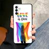 LGBT Rainbow Love Is Love Soft Phone Case for Samsung A17 A37 A57 A16 A26 A36 A56 A15 A25 A35 A55 A14 A24 A34 A54 A13 A23 A33 A5