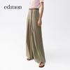 Edition Women's High-Waist Pleated Wide-Leg Trousers