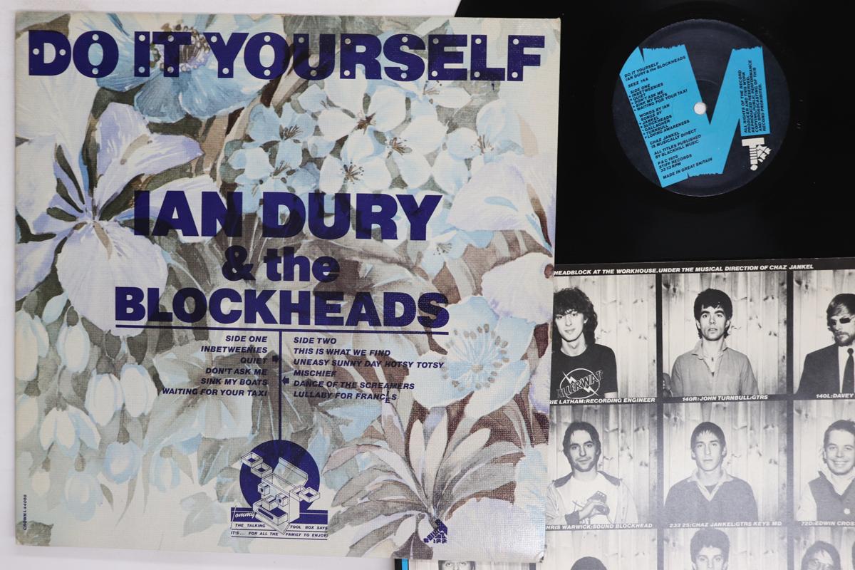 LP Record IAN DURY  THE BLOCKHEADS  Do It Yourself SEEZ14 STIFF 1979 UK Rock Used