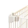 Reinforced Three-Layer Indoor Pet Cage with Toilet for Small Dogs