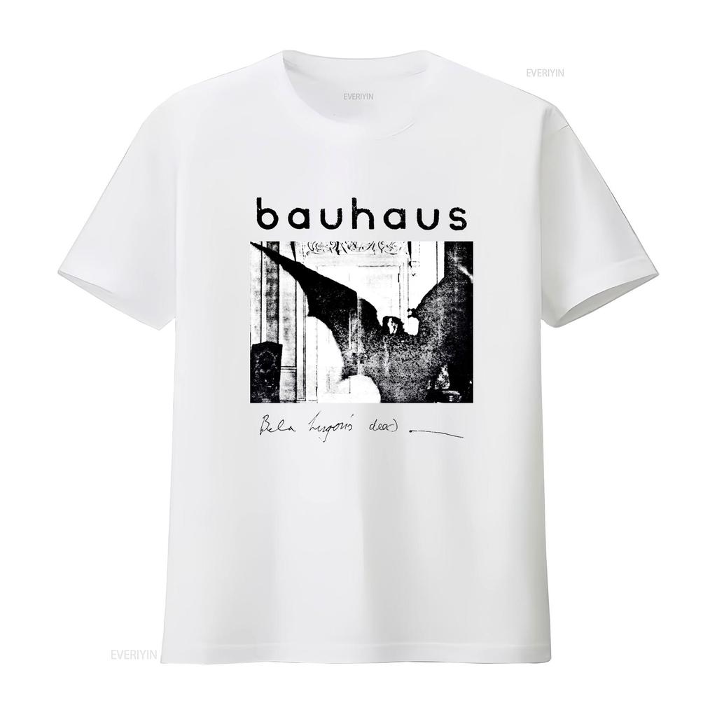 Bauhaus Bela Lugosi Dead T Shirt Cotton White for Men Sizes S To 5XL Vintage Washed Stretched Top For Everyday Wear Homme