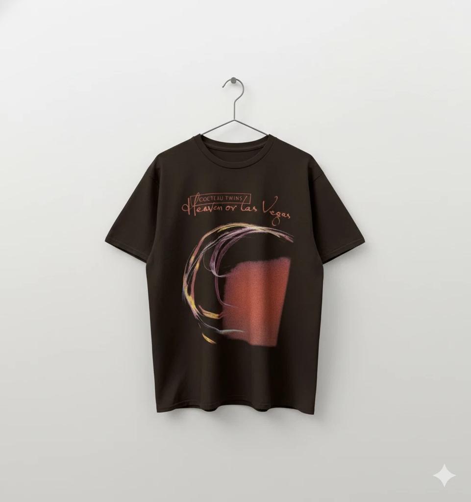Cocteau Twins Heaven Or Las Vegas Album Graphic T-Shirt Vintage Tee - S136