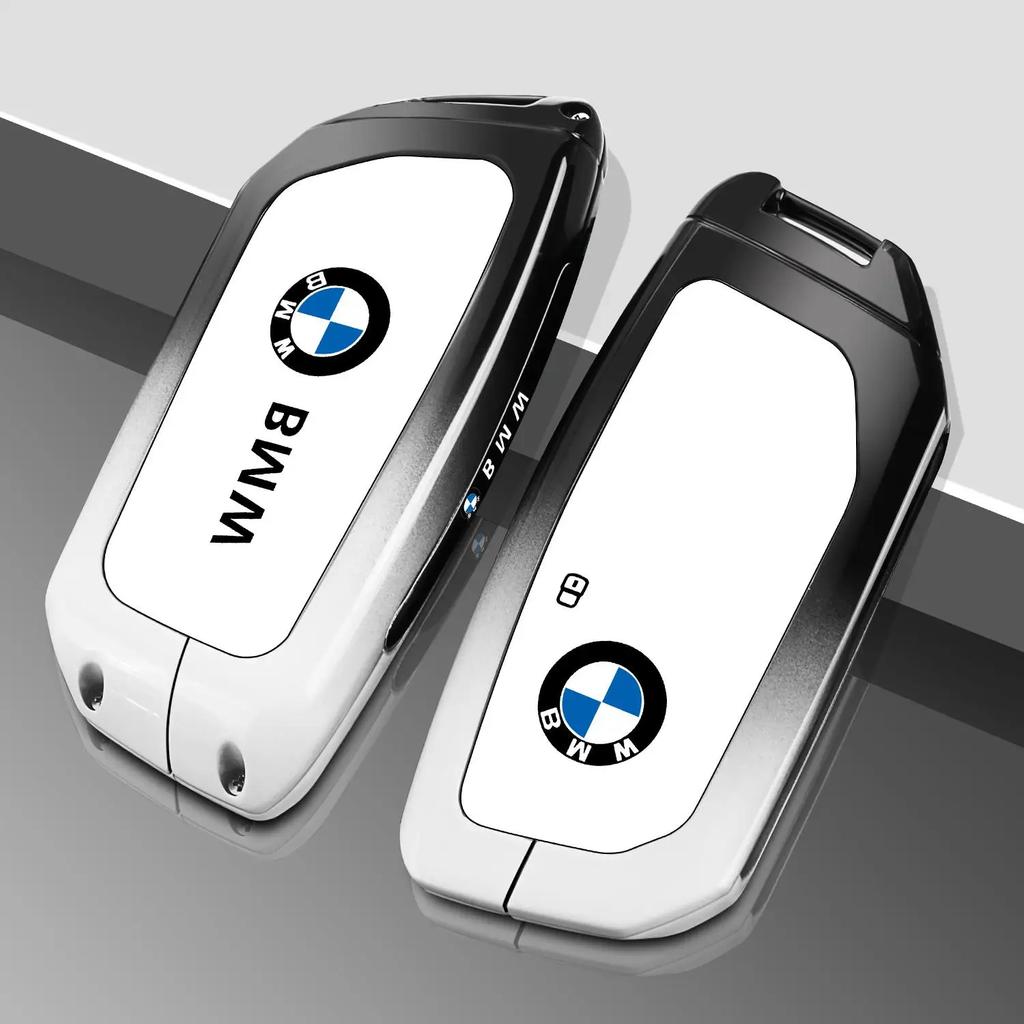ORWI7 Car Key Case Cover Key Bag For BMW F20 G20 G30 X1 X3 X4 X5 G05 X6 Accessories Car-Styling Holder Shell Keychain Protection