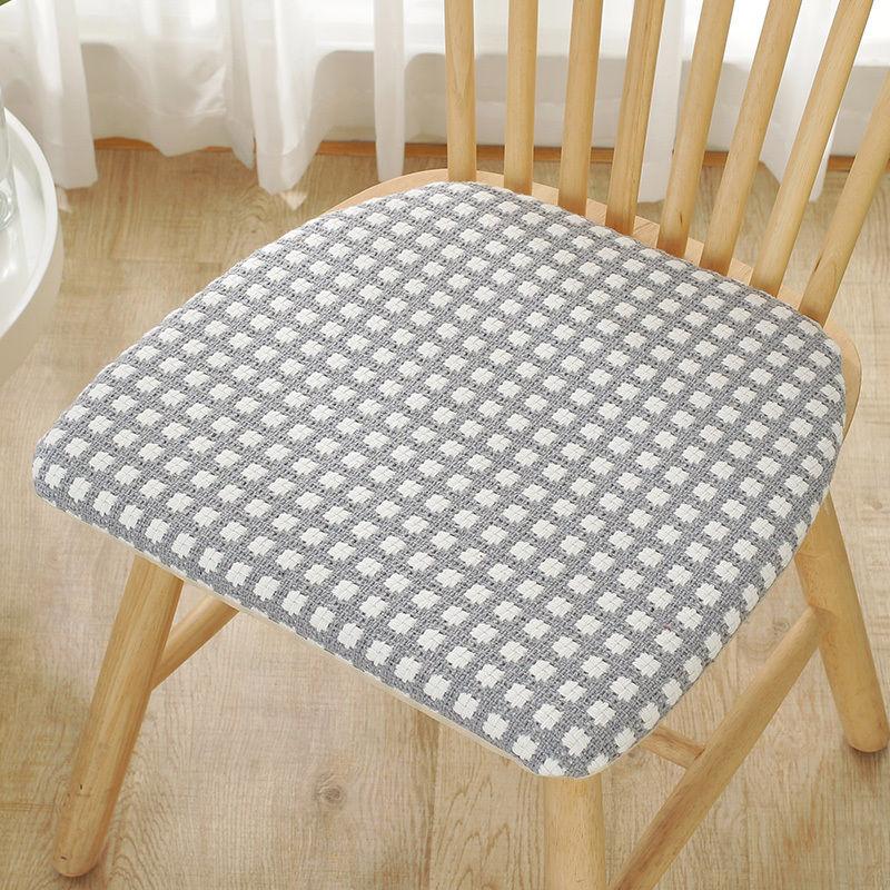 Retro Cushion Cover 40*43cm Plaid Simple Chair Bandage Chic Decoration Leisure Comfortable Design Home Popular Ins Winter Basic