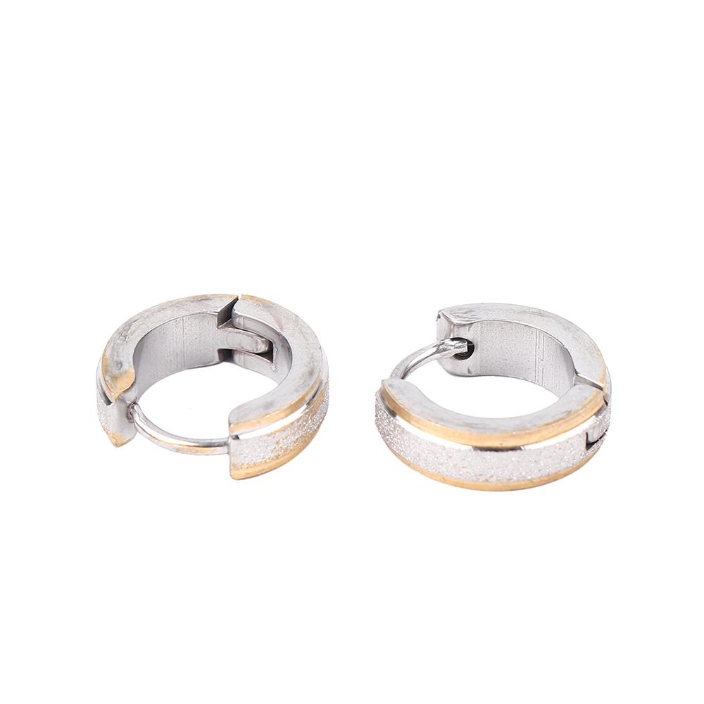 Ins Light Luxury Circle Earrings High-end Exaggerated Hoop Earrings Prevent Allergy Copper Ear Buckle Unisex