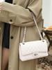 Little Luxury Diamond Lattice Leather Women's Chain Crossbody Bag