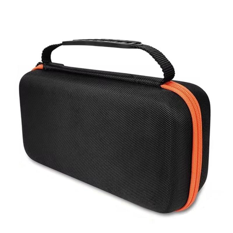 Strong EVA Fabric Wireless Microphone Case with Compartment Waterproof Double Microphone Storage Bag for Mics