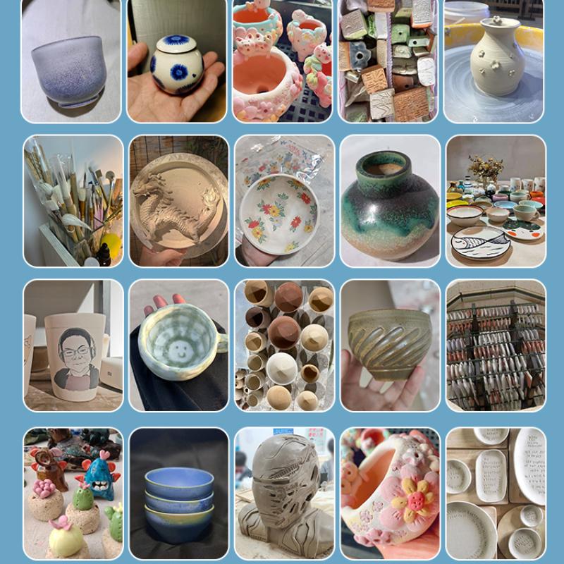 Pottery Underglaze Concentrated Colorant Electric Kiln Medium and High Temperature Billet Painting Coloring Pigment