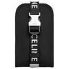 Celine Detachable Shoulder Strap Leather Crossbody Phone Bag Unisex Bags Black 10J212DVN-38SI