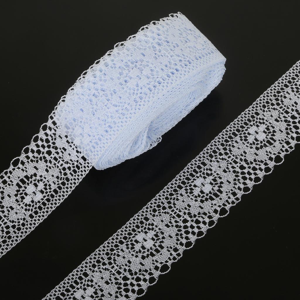 10Yard/lot Lace Trim Ribbon 4cm Rustic Wedding Decoration Handcrafted Embroidered Party Clothes Dress Decoraiton