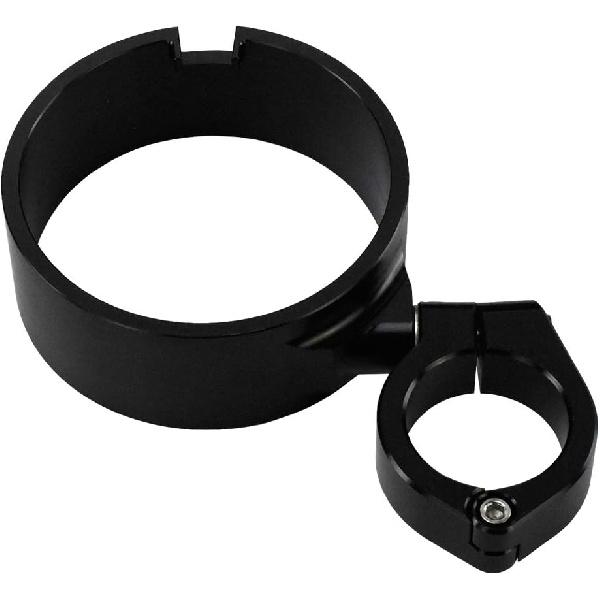 Motorcycle Speedometer Ring Side Mount Relocator Bracket Clamp Fit for Harley Dyna 1993-2005 Sportster XL883 X1200 1993-2023 Black