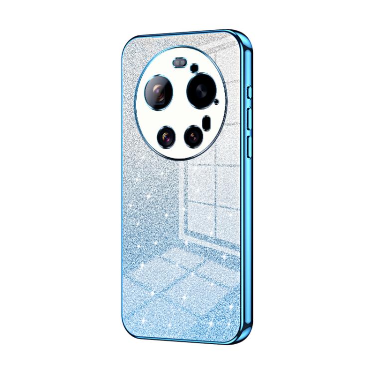 Gradient Glitter Powder Electroplated Phone Case