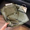 Luxury Paisley Square Scarf Women Print Satin Neckerchief Spring Hair Band Foulard Bandana Echarpe Tie Shawl Wraps