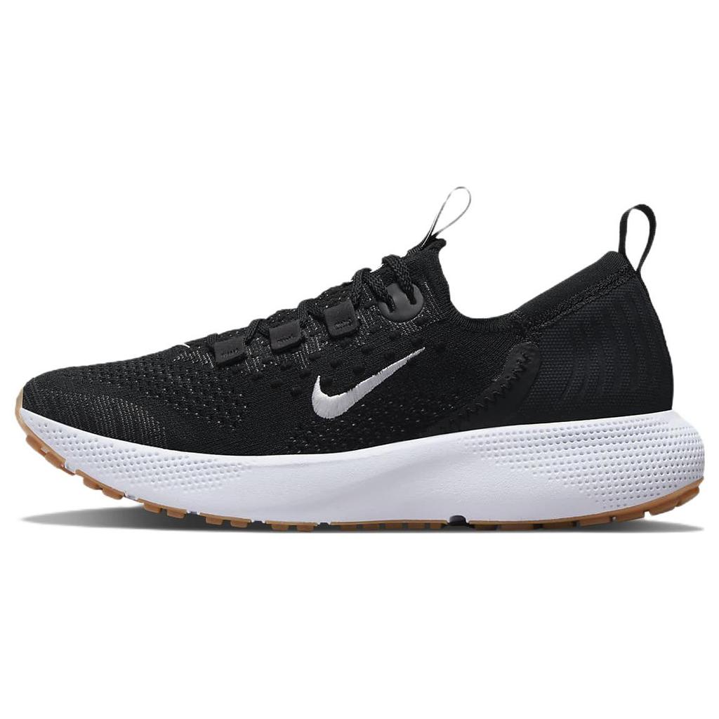 New Nike React Escape Run Flyknit 'Black White' Women's DC4269-001