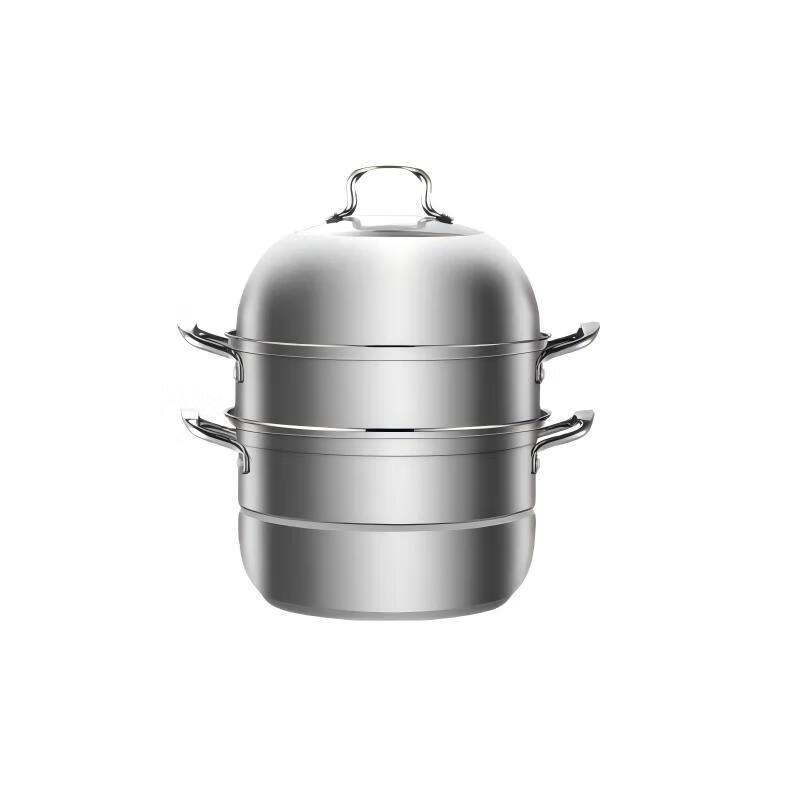 Baisike 28cm 3-Layer Multi-Purpose Steamer Soup Pot