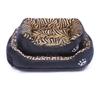 Four Seasons Universal Pet Bed - Customizable Logo, Fleece Warmth, Square Design for Dogs & Cats