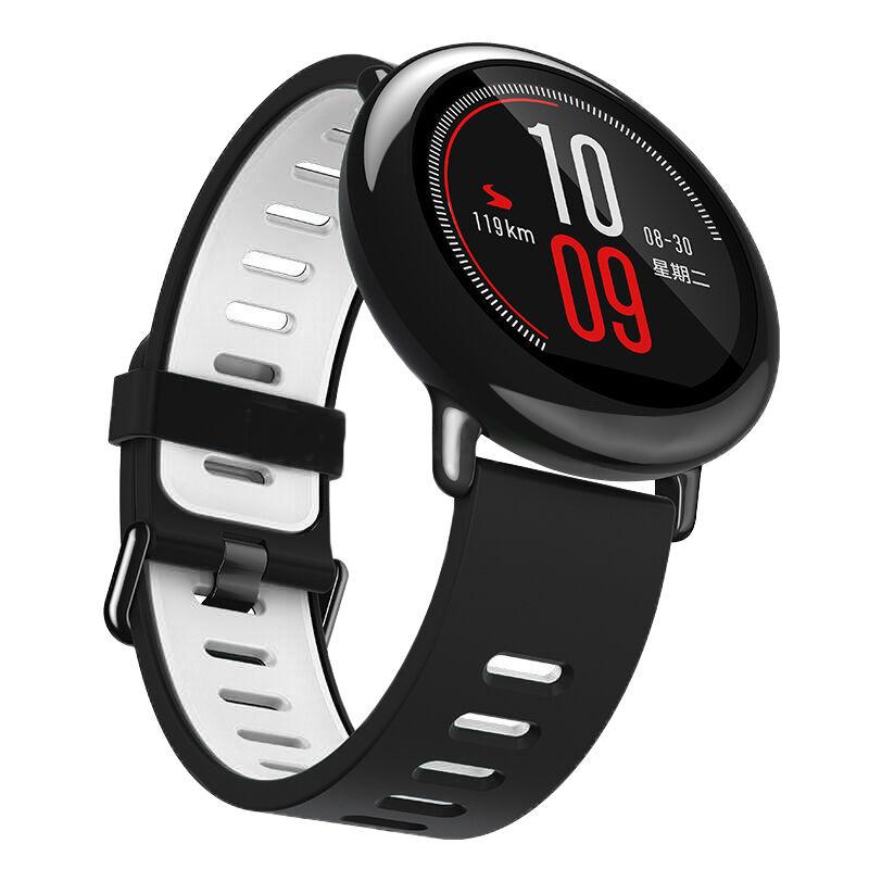 

Спортивный силиконовый ремешок 22 мм для Xiaomi Huami Amazfit Pace Stratos 3 2 2S, ремешок для умных часов Huami Amazfit Bip 5 GTR 4/3/2 GTR 47 мм