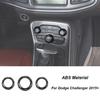 Carbon Audio AC Air Condition Switch Knob Cover Trim for Dodge Challenger 2015+