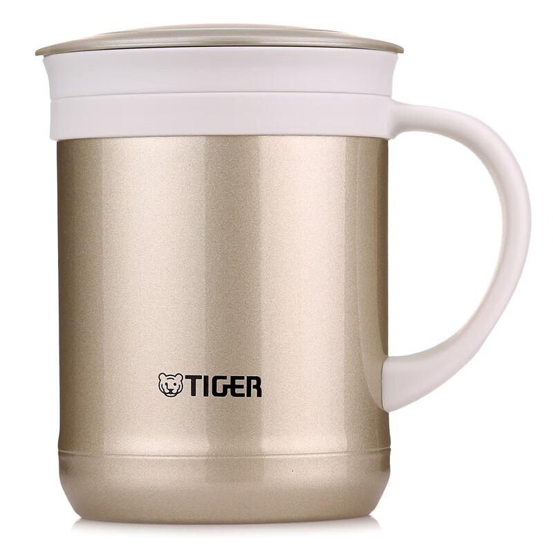 Tiger CWM-A035 Office Stainless Steel Vacuum Insulated Tea Mug, 350ml