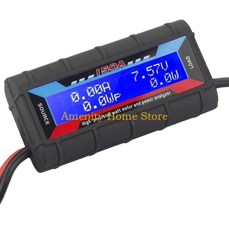 F26C Power Watt Detector Monitor 150A Watt Meter Power Analyzers 8-60V LCD Digital Voltmeter Ammeter Voltages Amp Meter