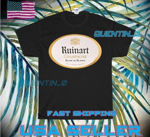 

NEW Shirt PREMIUM RUINART CHAMPAGNE VINTAGE WINE LOGO T-Shirt FUNNY SIZE S-5XL L