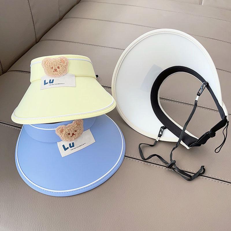 Girls' Summer Sun Protection Visor Hat: Cool and Stylish Children's Sun Hat