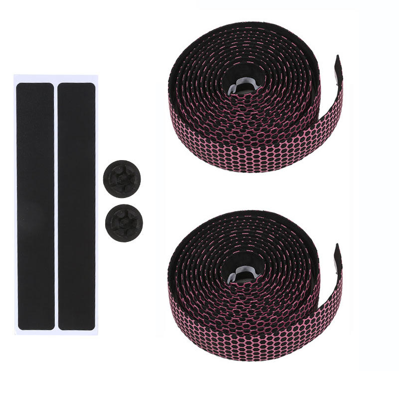 

Амортизирующие ленты на руль для шоссейного велосипеда Профессиональный комфорт Гоночный велосипед Велосипедные ручки Чехол для лучшего сцепления One Size розовый