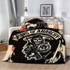 TV SSons of Anarchy Retro Printed Blanket Picnic Blankets Warm Blanket Soft and Comfortable Blanket Home Travel Birthday Gift
