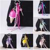 New Ice Cream Car Keychain Mini Lollipop Leather DIY Decoration Colorful Car Key Chains