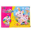 Piggy Bank for Children Unicorn Creative Set Figurine Paints Stickers