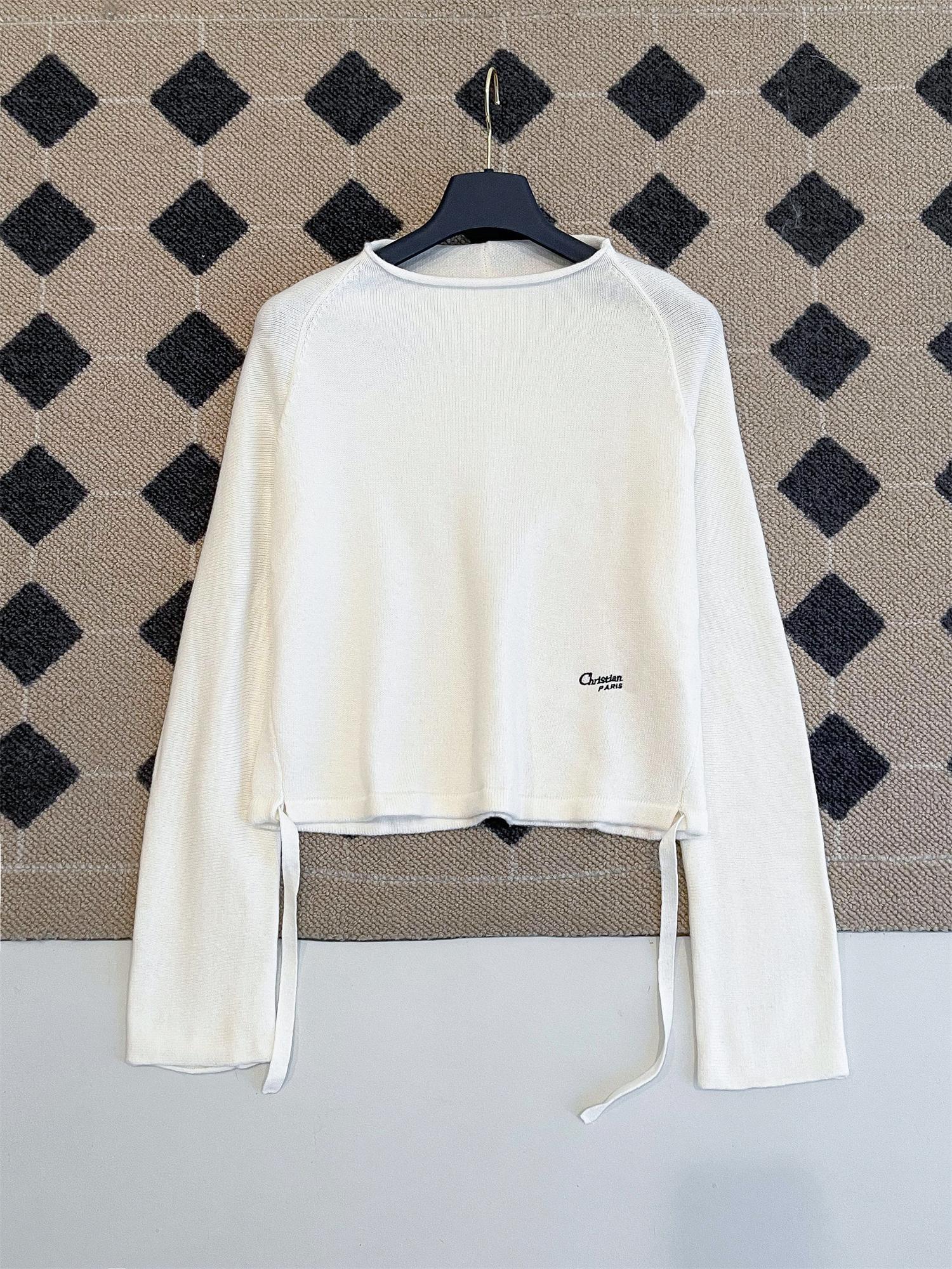 Non-market goods Shenzhen Nanyou high-end European women s clothing D navy style solid color drawstring wool pullover sweater S